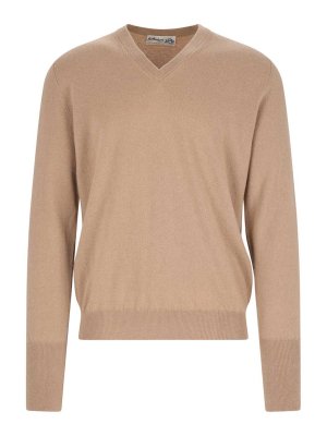 BALLANTYNE: boat necks - V-neck sweater