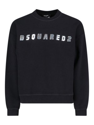 DSQUARED2: Sudaderas y suéteres - Sudadera - Negro