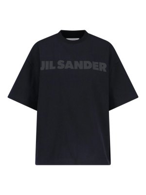 JIL SANDER: Tシャツ - Tシャツ - 黒