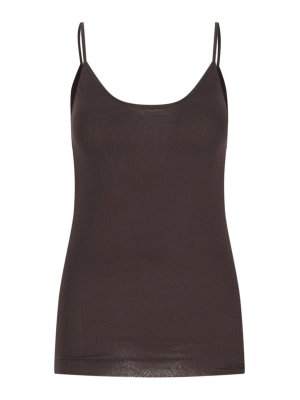 KHAITE: トップス＆タンクトップ - トップ/タンクトップ - ブラウン