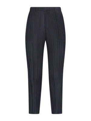 フィットネスボトムス MOSCHINO Women Training Pants 033332282555 Black Moschino - Logo detail cotton track-pants black - The Corner