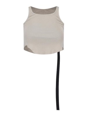 RICK OWENS: Tops & Tank tops - Crop Top Dettaglio Laccio