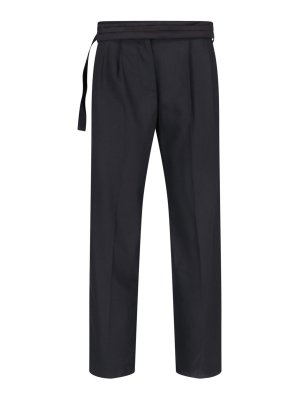 EUDON CHOI: Pantalones casual - Pantalón Casual - Negro