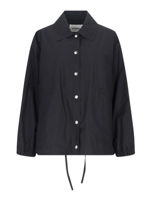 JIL SANDER: Blazer - Blazer - Negro