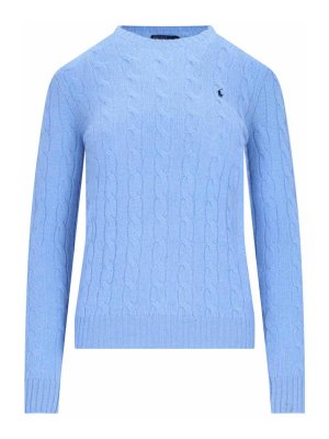 POLO RALPH LAUREN: U-Boot-Ausschnitt - U-Boot-Pullover - Blau