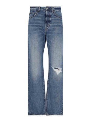 POLO RALPH LAUREN: ブーツカットジーンズ - ブーツカットジーンズ - ブルー