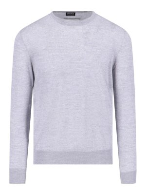 Z ZEGNA: ボートネック - ボートネック - グレー