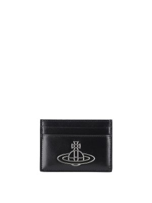 VIVIENNE WESTWOOD: wallets & purses - Logo card holder