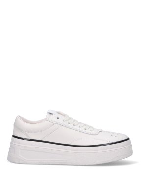 JIL SANDER: Chaussures de sport - Baskets - Blanc