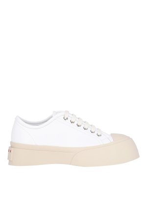 Marni: Chaussures de sport - Baskets - Blanc