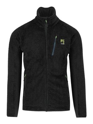 KARPOS: Strickpullover mit Rundhalsausschnitt - Rundhalspullover - Schwarz