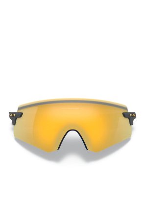 OAKLEY: sunglasses - Black Mask-Frame Sunglasses