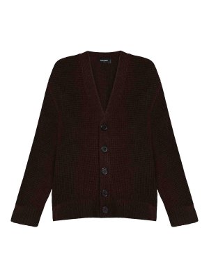DSQUARED2: Cardigans - Cardigan - Braun