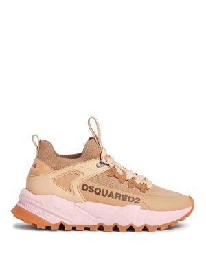 DSQUARED2: Chaussures à lacets - Chaussures À Lacets - Beige