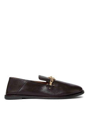 STELLA McCARTNEY: classic shoes - Ryder Chain-Embellished Loafers