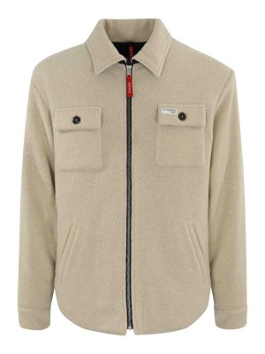 FAY: casual jackets - Wool Blend Jacket