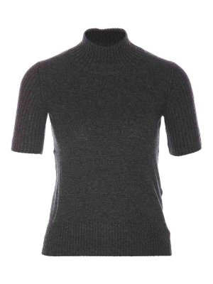 KHAITE: Strickpullover mit Rundhalsausschnitt - Rundhalspullover - Grau