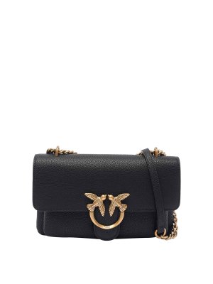 Pinko: cross body bags - Mini Love One Soft Crossbody Bag