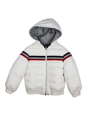 MONCLER: Manteaux courts - Manteau Court - Blanc