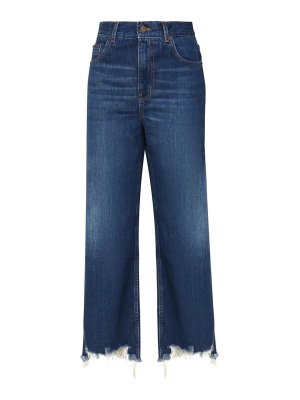 CHLOE': bootcut jeans - Cotton Denim Jeans