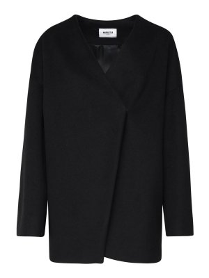 MARIUCCIA: cappotti corti - Cappotto Con Taglio Geometrico