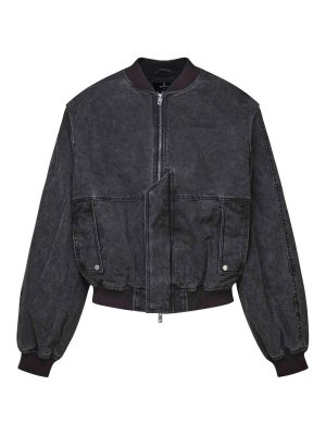 REPRESENT: Chaquetas Bomber - Chaqueta Bomber - Negro