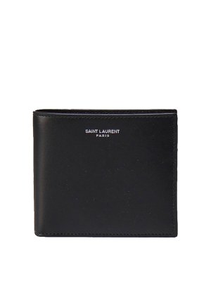 SAINT LAURENT: wallets & purses - Bifold Wallet With Logo