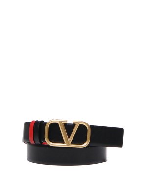 VALENTINO GARAVANI: Ceintures - Ceinture - Rouge