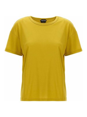 TOM FORD: t-shirts - Silk T-Shirt