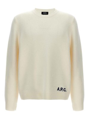 A.P.C.: クルーネック - クルーネック - 白