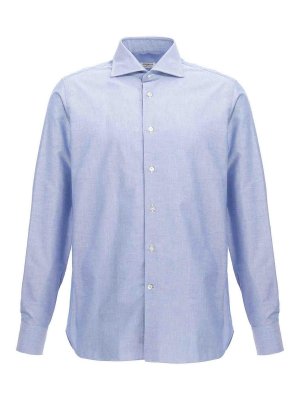 BORRIELLO NAPOLI: Camisas - Camisa - Azul Claro