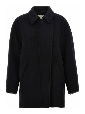 ISABEL MARANT: Kurze Mäntel - Kurzer Mantel - Schwarz