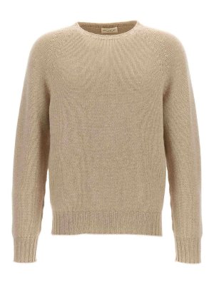 MA'RY'YA: Pull col rond - Pull Col Rond - Beige