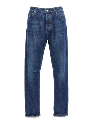【関税込み】Balmain ブルー Western ブーツカット ジーンズ BALENCIAGA - ブーツカット パンツ / デニムパンツ / ブルー