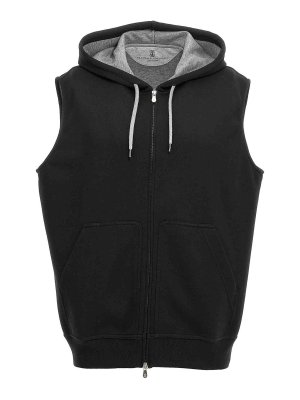 BRUNELLO CUCINELLI: ベスト - ベスト - 黒