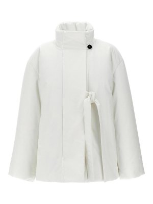 JIL SANDER: Kurze Daunenjacken - Daunenjacke - Weiß