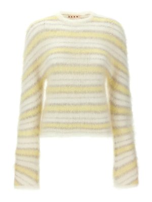 Marni: crew necks - Fuzzy Wuzzy Sweater