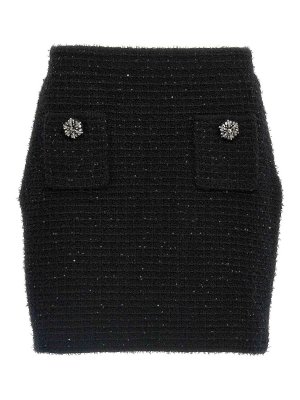 Jil Sander Wool mini skirt - Black - Women | J03MA0030J14408001