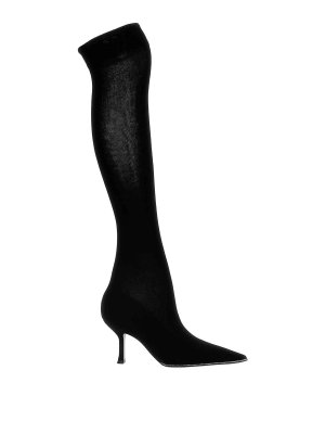 RENE CAOVILLA: boots - Knitted Boots