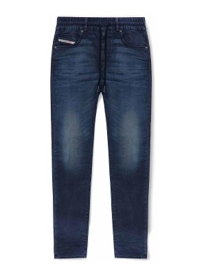 DIESEL: Jeans à jambe droite - Jean Droit - Bleu