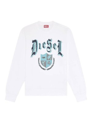 DIESEL: スウェット＆セーター - スウェットシャツ/セーター - 白