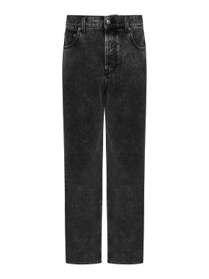 ALEXANDER MCQUEEN: Jeans évasés - Jean Bootcut - Noir