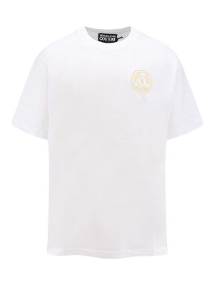 Versace Jeans Couture: Tシャツ - Tシャツ - 白