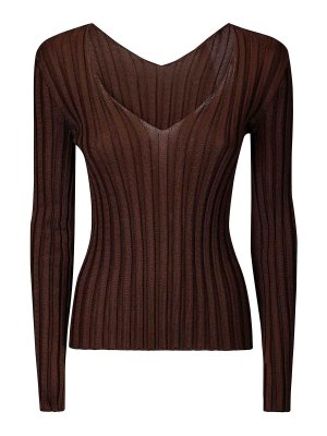 LUSSI: maglia collo a barchetta - Maglia Scollo Schiena