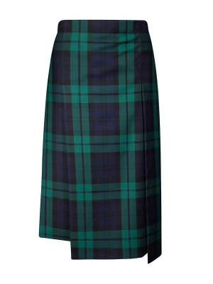 SETCHU: Knee length skirts & Midi - Midi Skirt Tartan