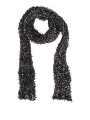 LUSSI: スカーフ - スカーフ - 黒
