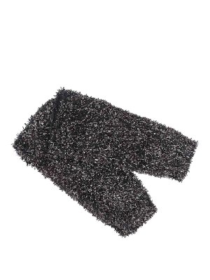 LUSSI: gloves - Manicotti Lurex