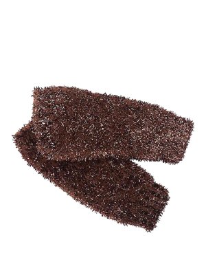 LUSSI: gloves - Manicotti Lurex