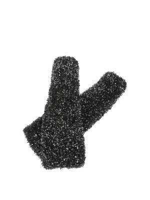 LUSSI: gloves - Manicotti Lurex