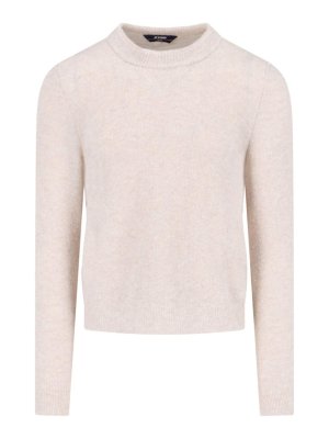 K-WAY: Escotes barcos - Suéter Con Escote Barco - Beis